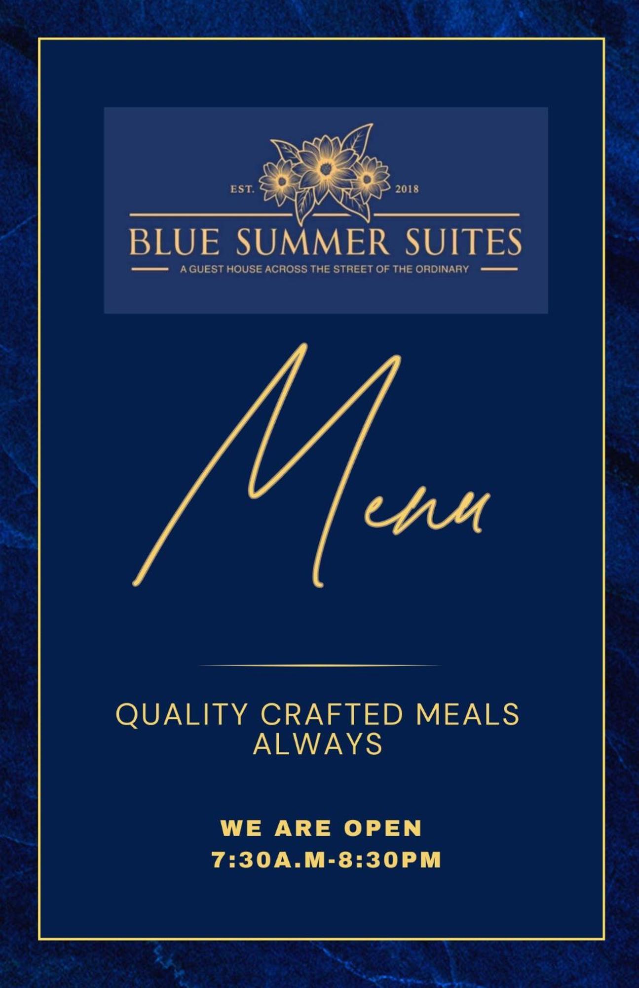 Blue Summer Suites & Restaurant Bingag Exterior foto